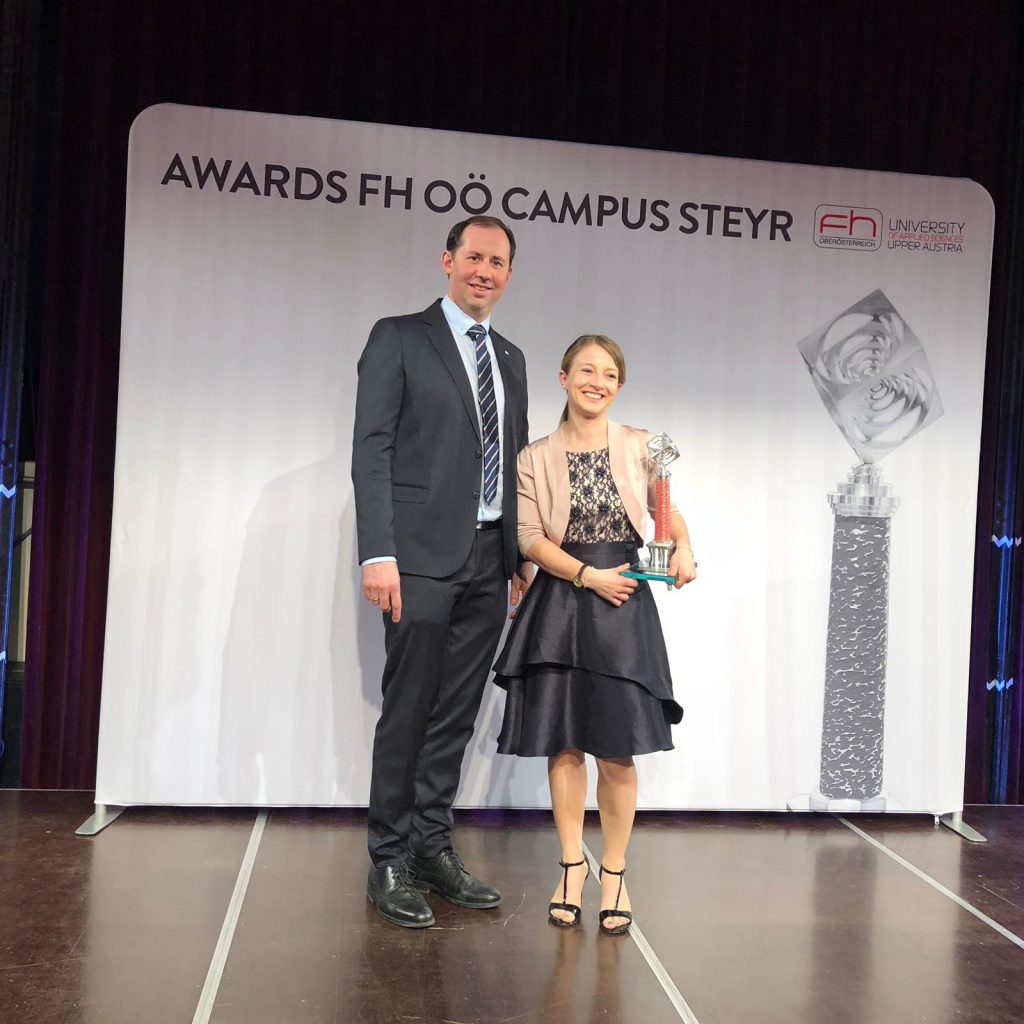 Chimney Award mit Claudia Brandl und Andreas Auinger